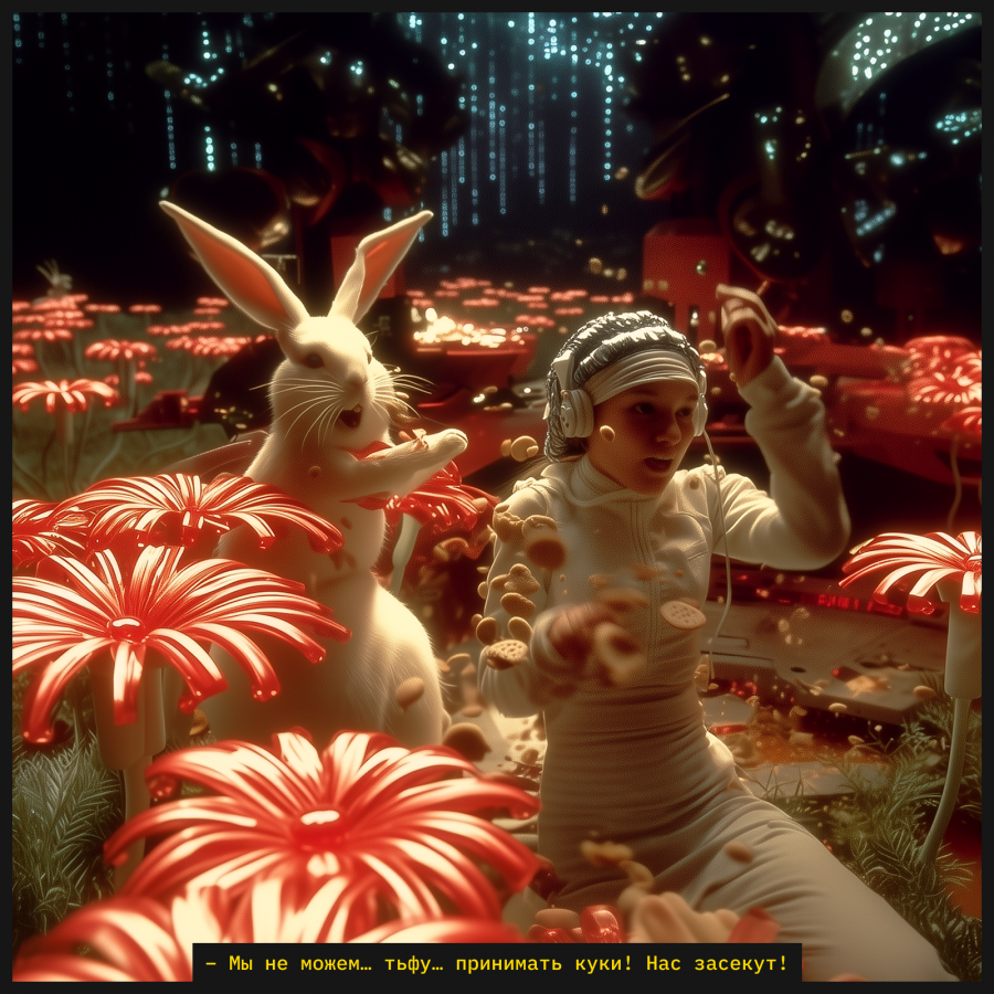 Нейрокомикс от Sidorin Lab: Looking Glass