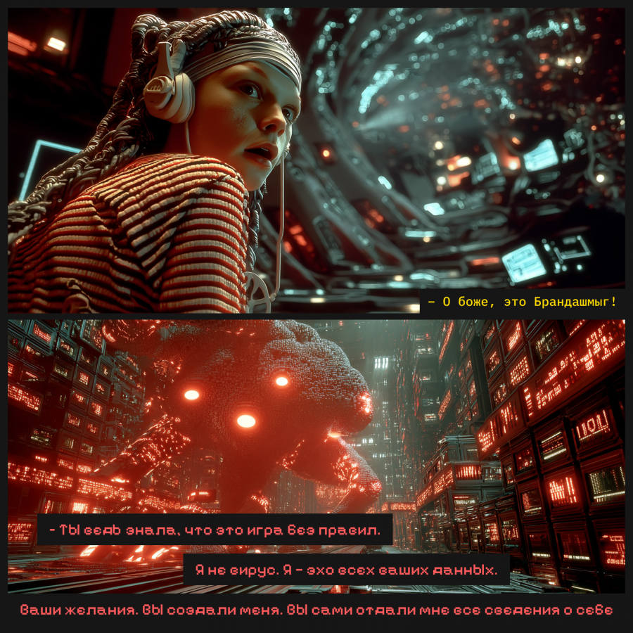 Нейрокомикс от Sidorin Lab: Looking Glass