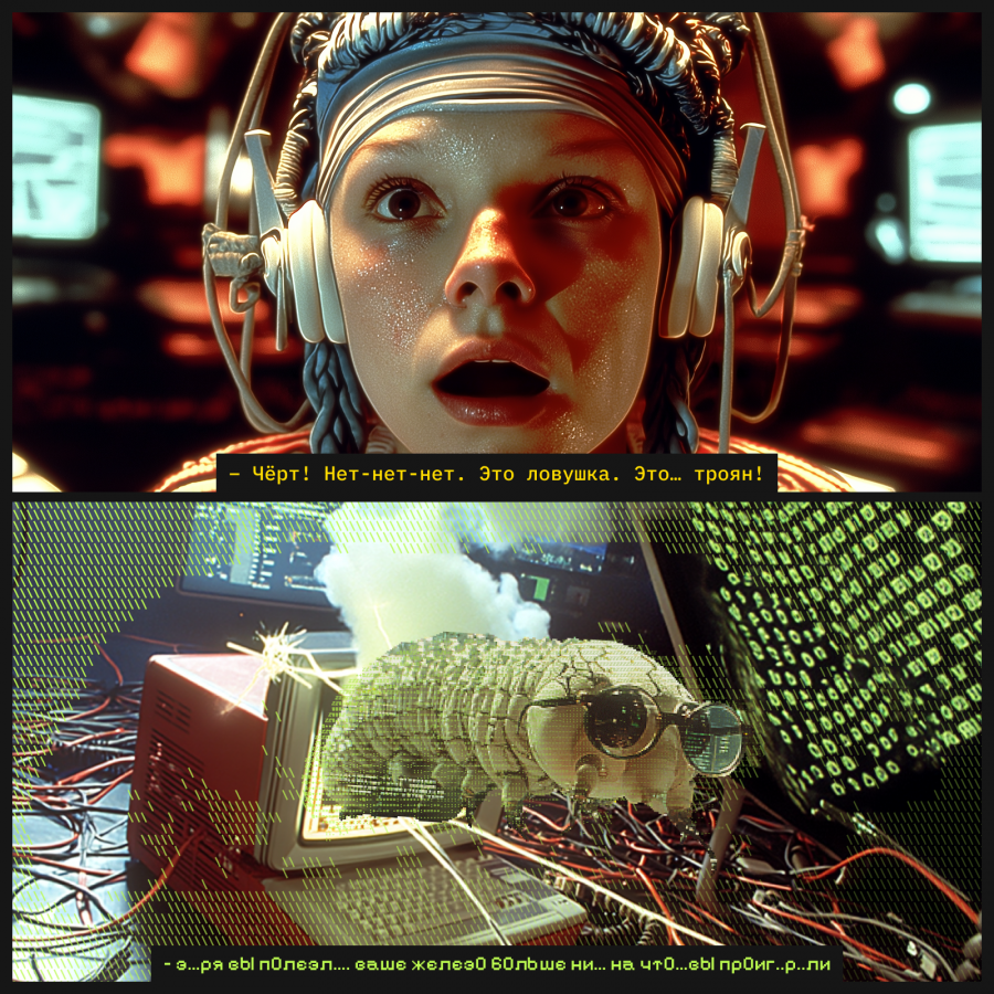 Нейрокомикс от Sidorin Lab: Looking Glass