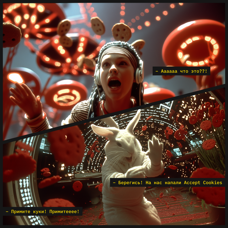 Нейрокомикс от Sidorin Lab: Looking Glass