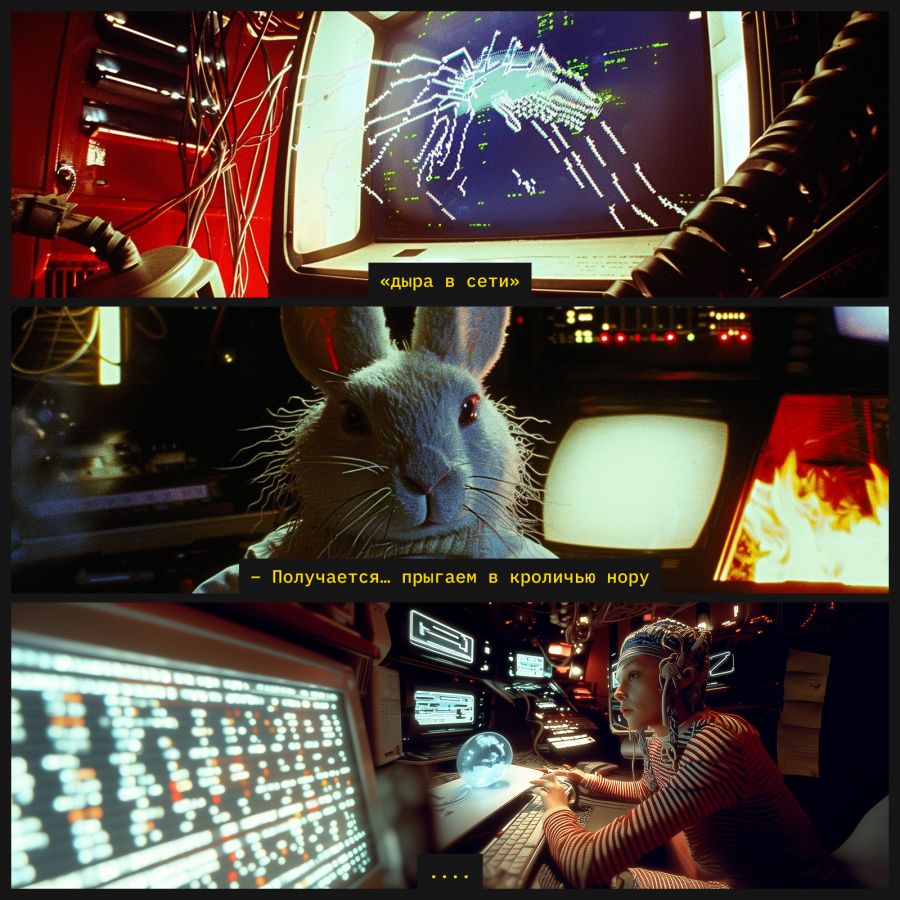 Нейрокомикс от Sidorin Lab: Looking Glass