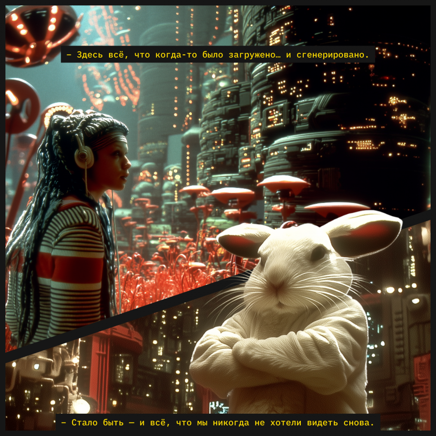 Нейрокомикс от Sidorin Lab: Looking Glass