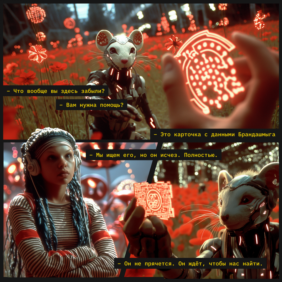 Нейрокомикс от Sidorin Lab: Looking Glass