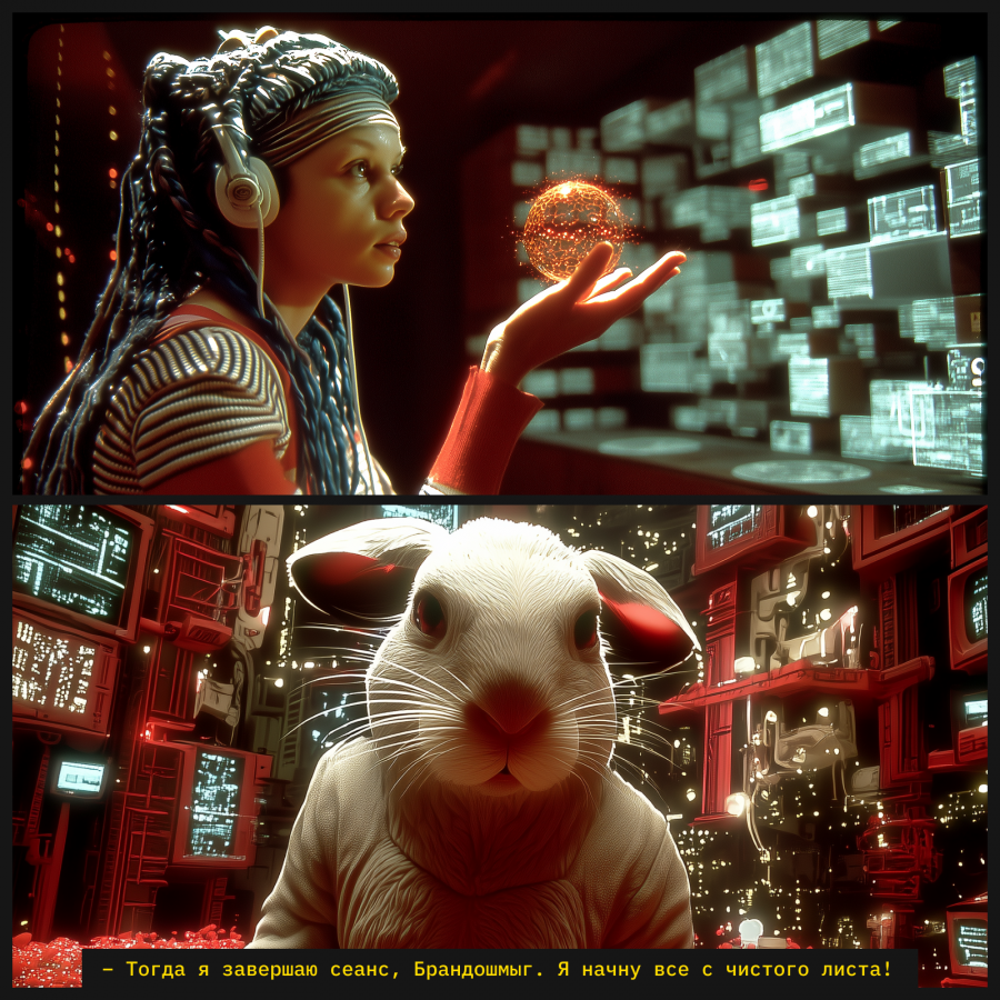 Нейрокомикс от Sidorin Lab: Looking Glass