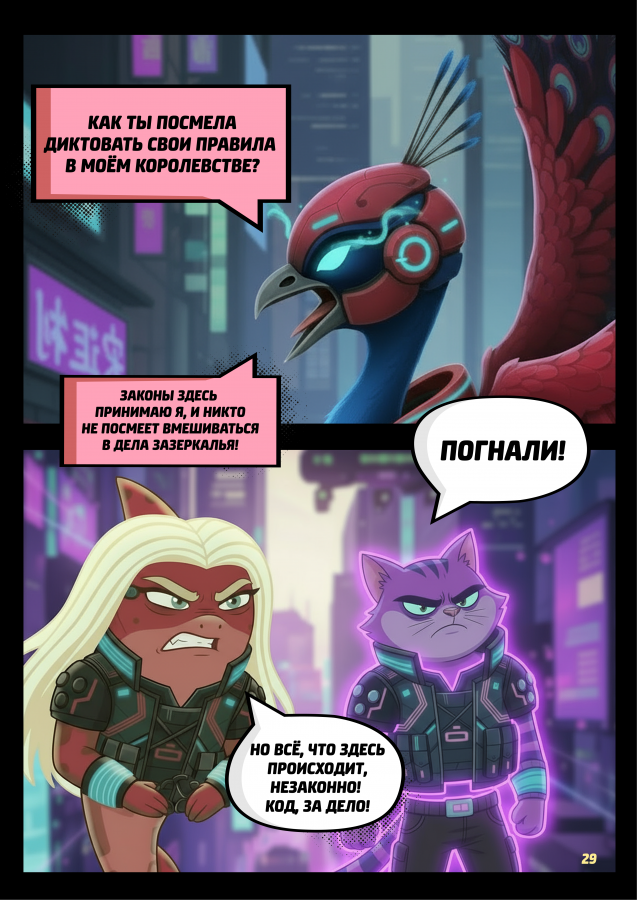 Нейрокомикс от Getblogger: «Шаркира и алгоритм Зазеркалья»