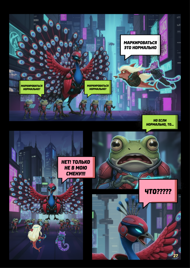 Нейрокомикс от Getblogger: «Шаркира и алгоритм Зазеркалья»