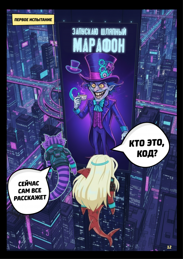 Нейрокомикс от Getblogger: «Шаркира и алгоритм Зазеркалья»