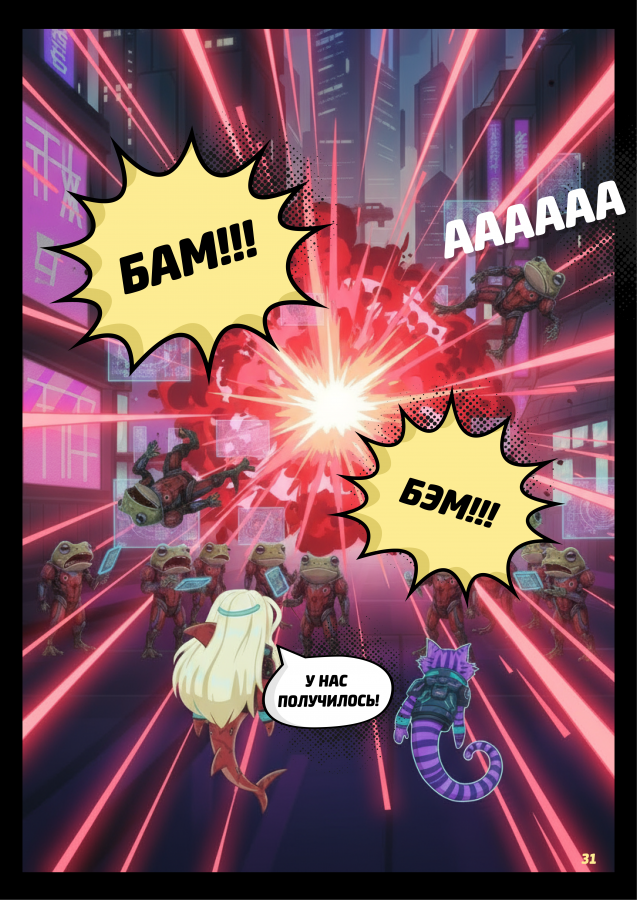 Нейрокомикс от Getblogger: «Шаркира и алгоритм Зазеркалья»