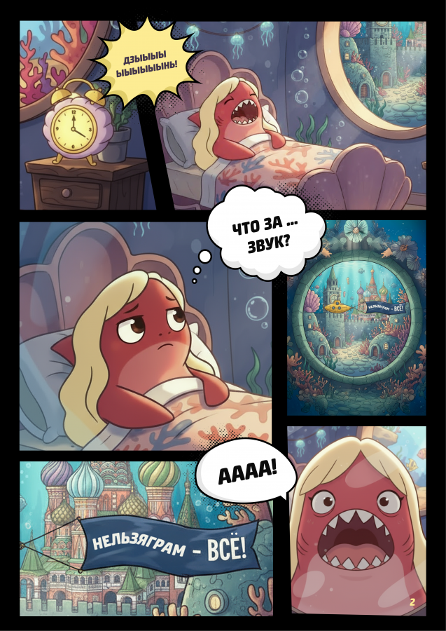 Нейрокомикс от Getblogger: «Шаркира и алгоритм Зазеркалья»