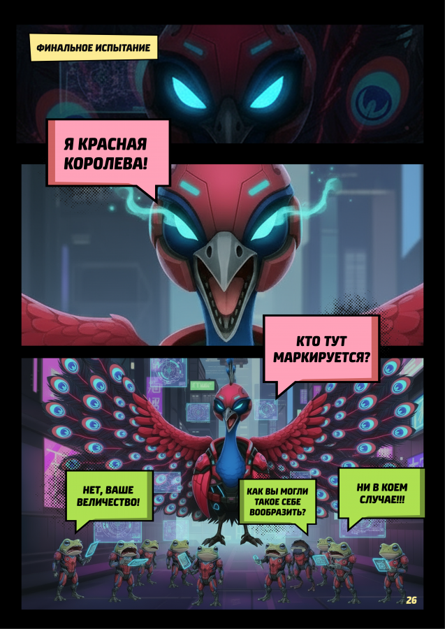 Нейрокомикс от Getblogger: «Шаркира и алгоритм Зазеркалья»