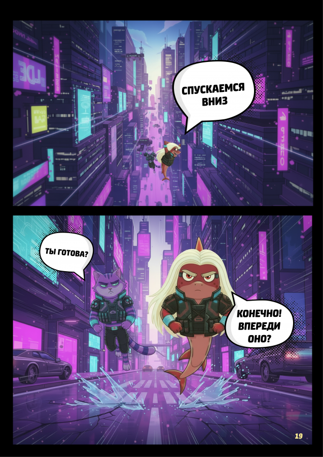 Нейрокомикс от Getblogger: «Шаркира и алгоритм Зазеркалья»