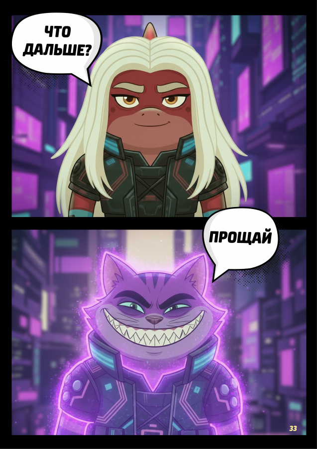 Нейрокомикс от Getblogger: «Шаркира и алгоритм Зазеркалья»