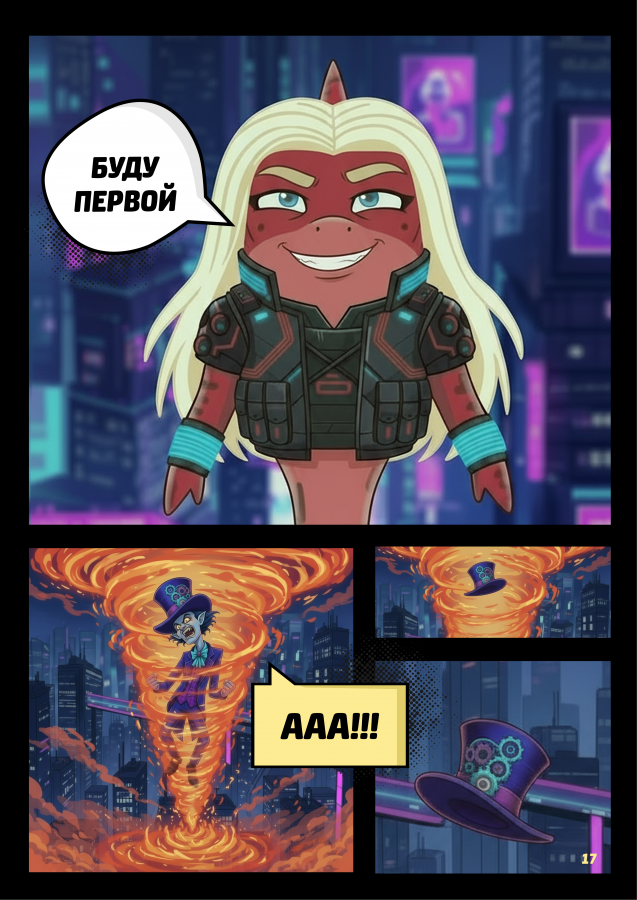 Нейрокомикс от Getblogger: «Шаркира и алгоритм Зазеркалья»