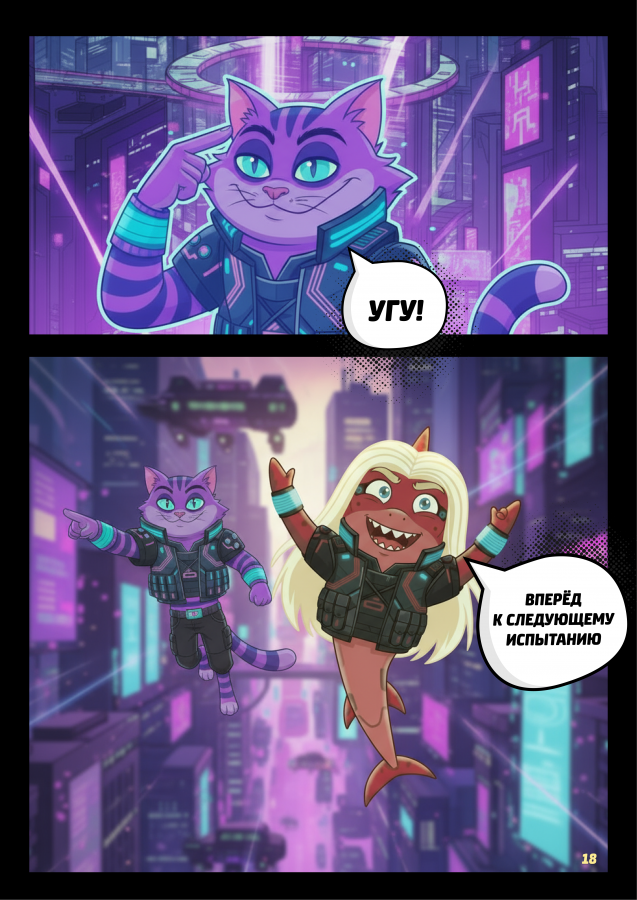 Нейрокомикс от Getblogger: «Шаркира и алгоритм Зазеркалья»