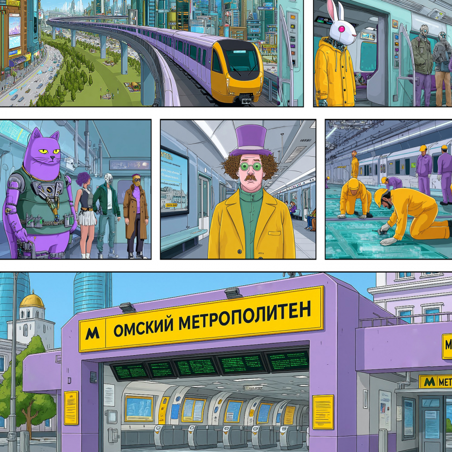 Нейрокомикс от SMM-агентства Republic