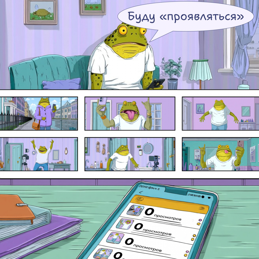 Нейрокомикс от SMM-агентства Republic