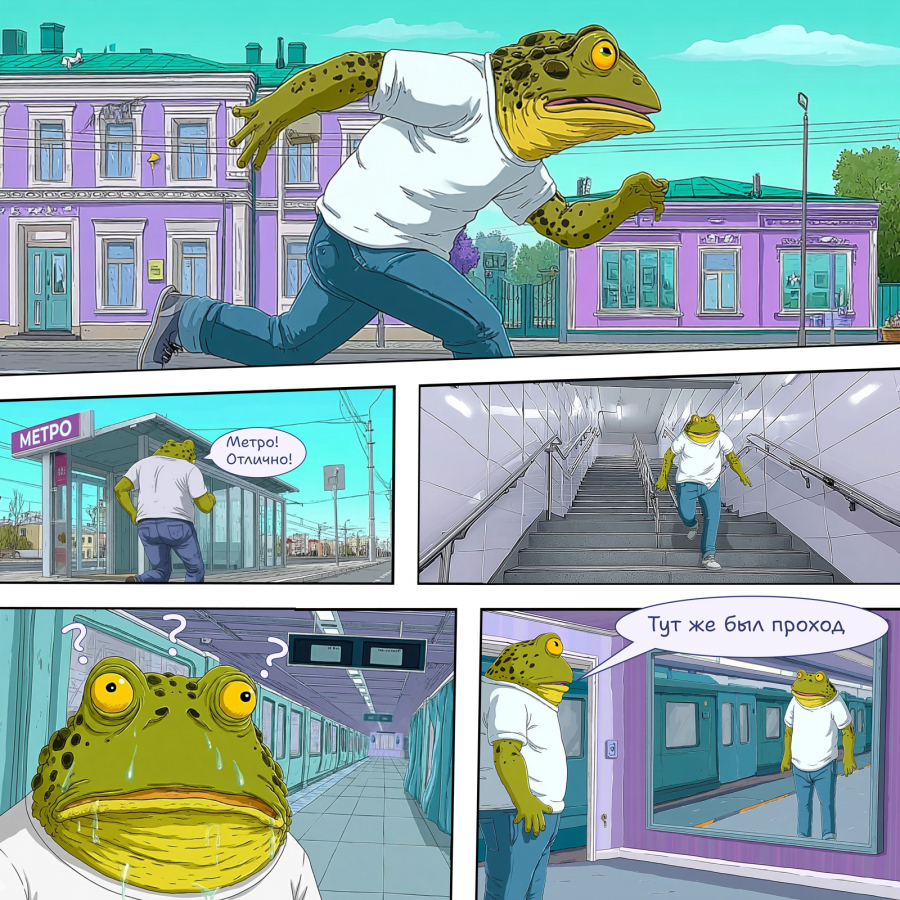 Нейрокомикс от SMM-агентства Republic