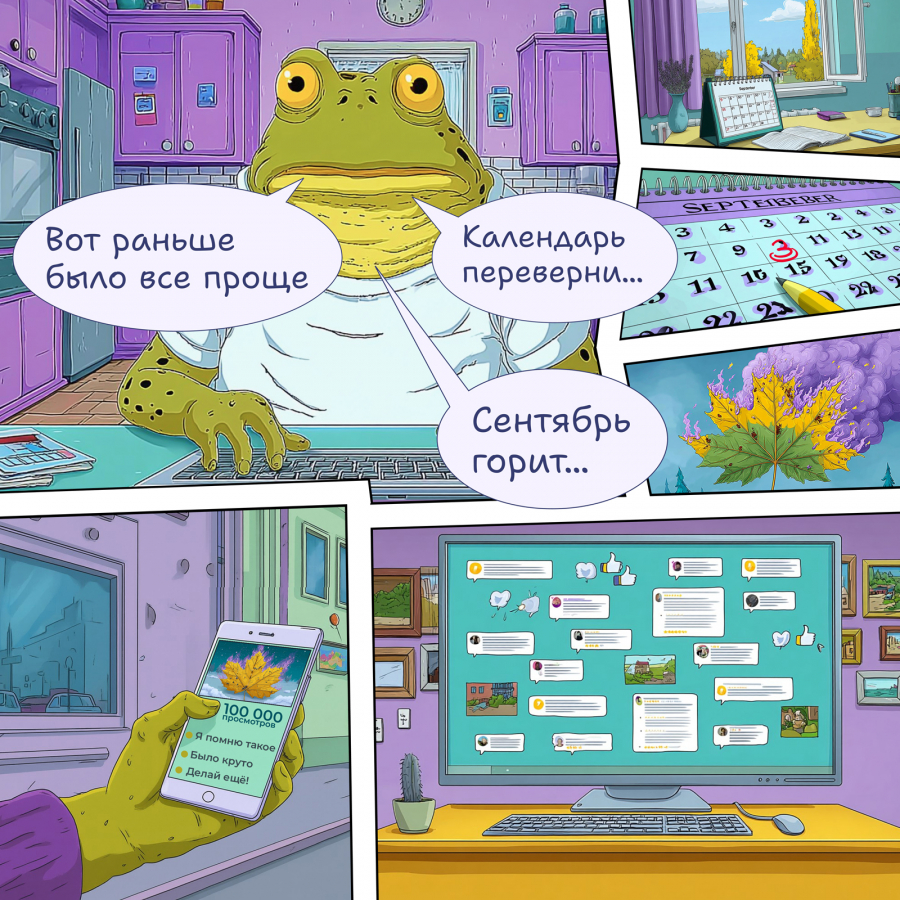 Нейрокомикс от SMM-агентства Republic