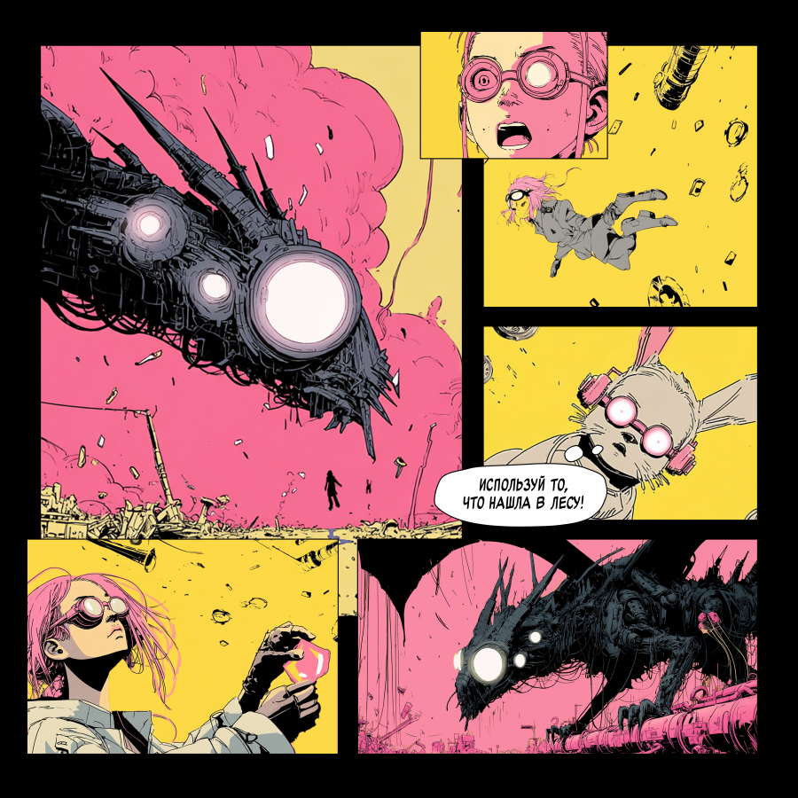 Нейрокомикс от агентства ENDY