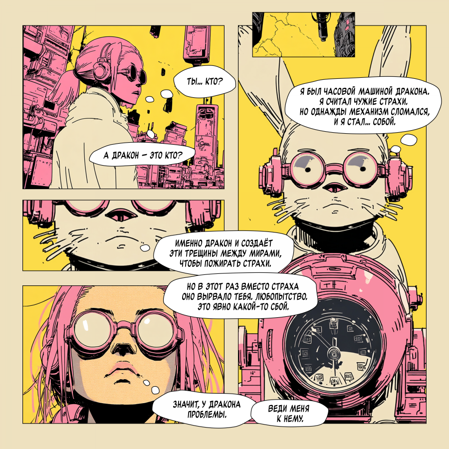 Нейрокомикс от агентства ENDY