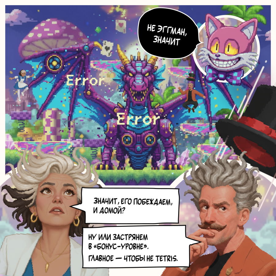 Нейрокомикс от SUPPORT AGENCY: «Верните мой 2007»