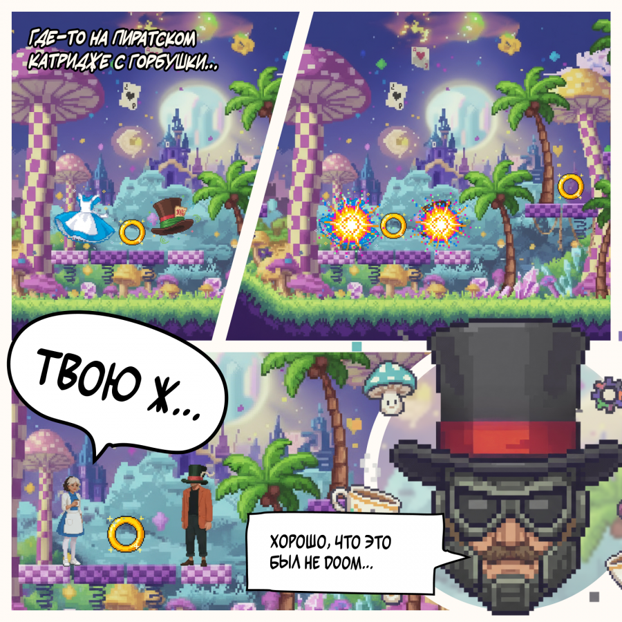 Нейрокомикс от SUPPORT AGENCY: «Верните мой 2007»