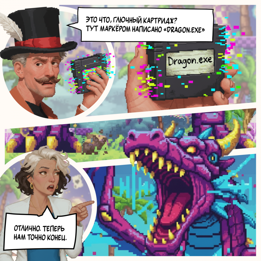 Нейрокомикс от SUPPORT AGENCY: «Верните мой 2007»