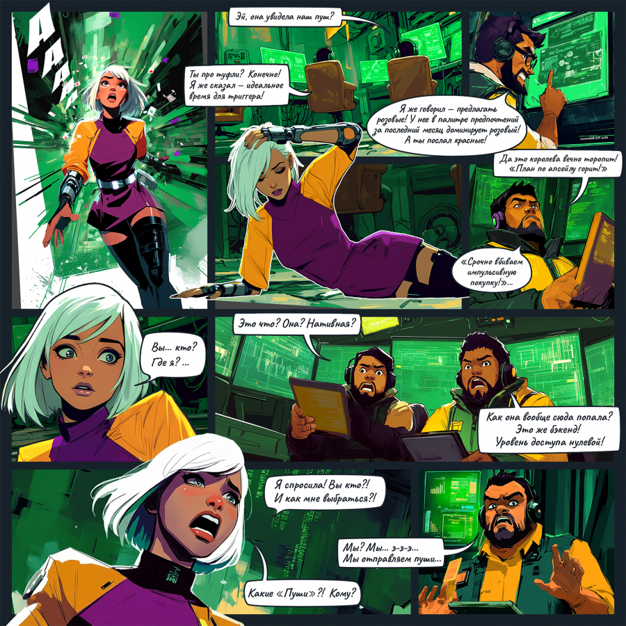 Нейрокомикс от Ingate Group