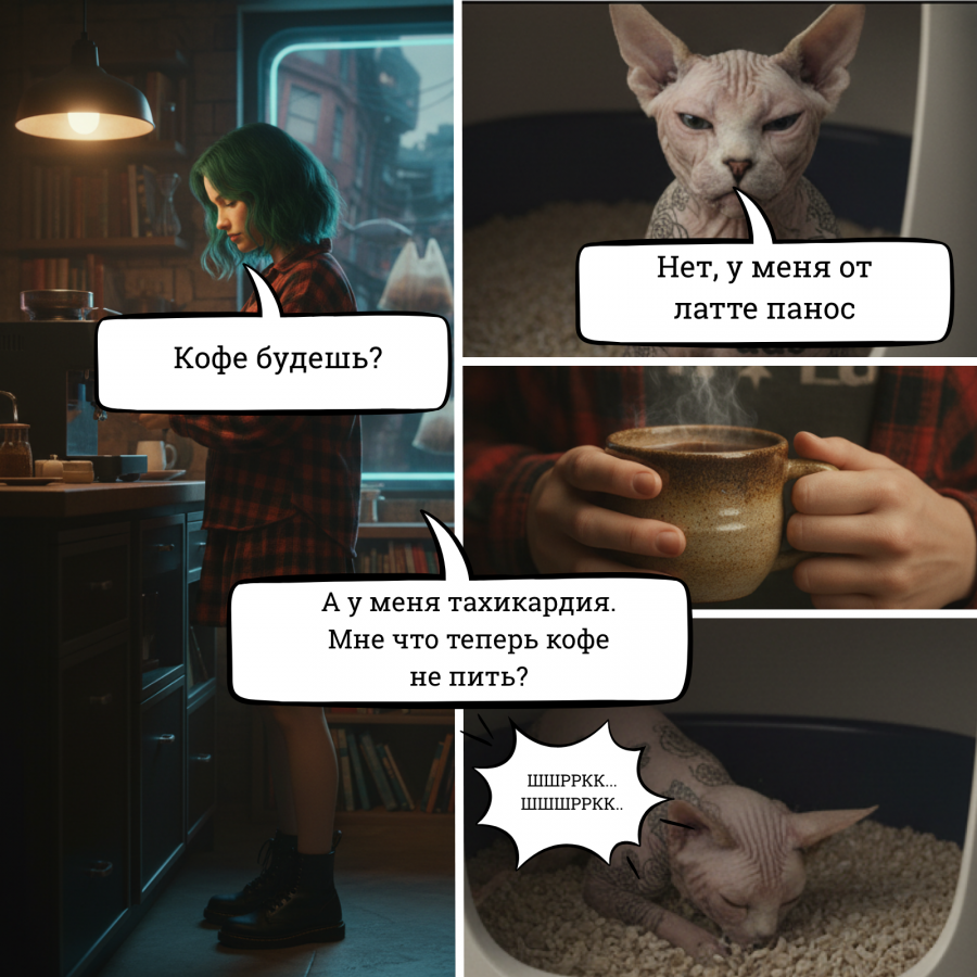 Нейрокомикс от «Мастер Ин Медиагруппы»