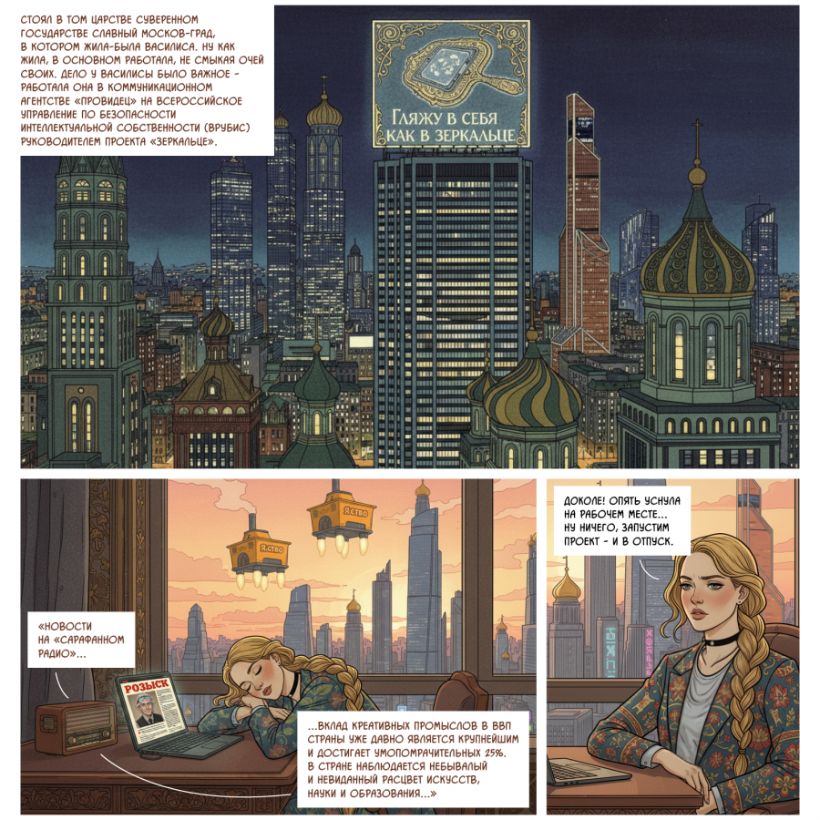 Нейрокомикс от агентства Prophet