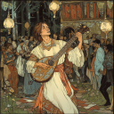 Гусли по версии Midjourney