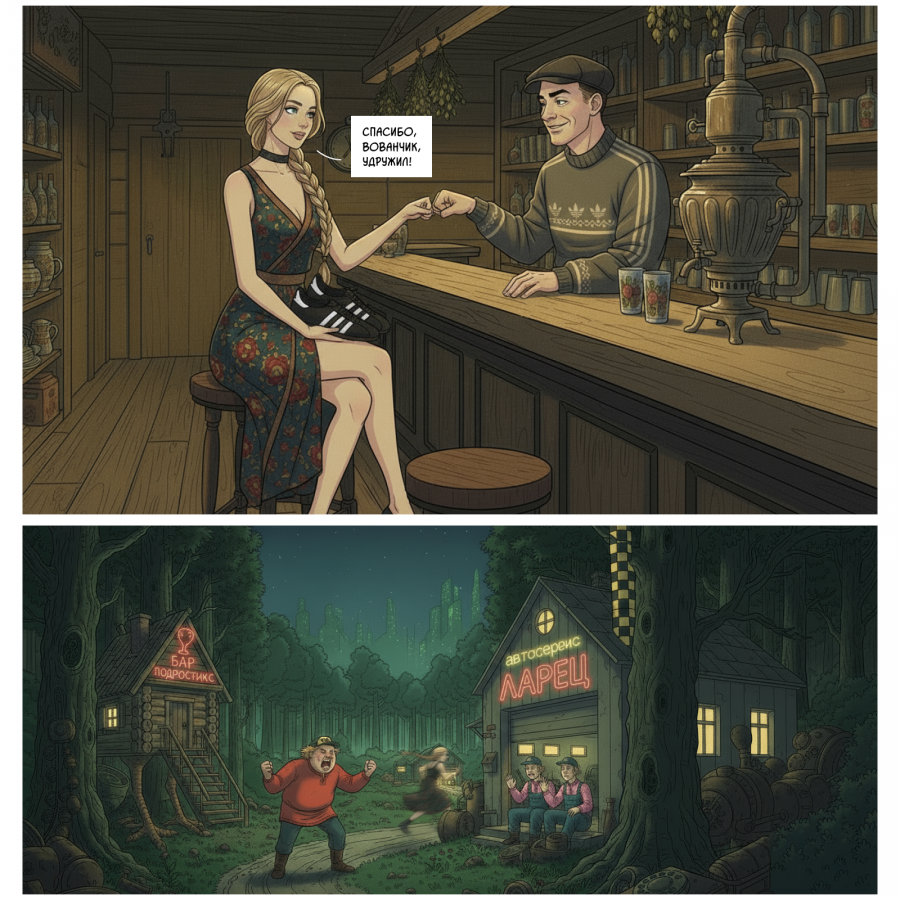 Нейрокомикс от агентства Prophet