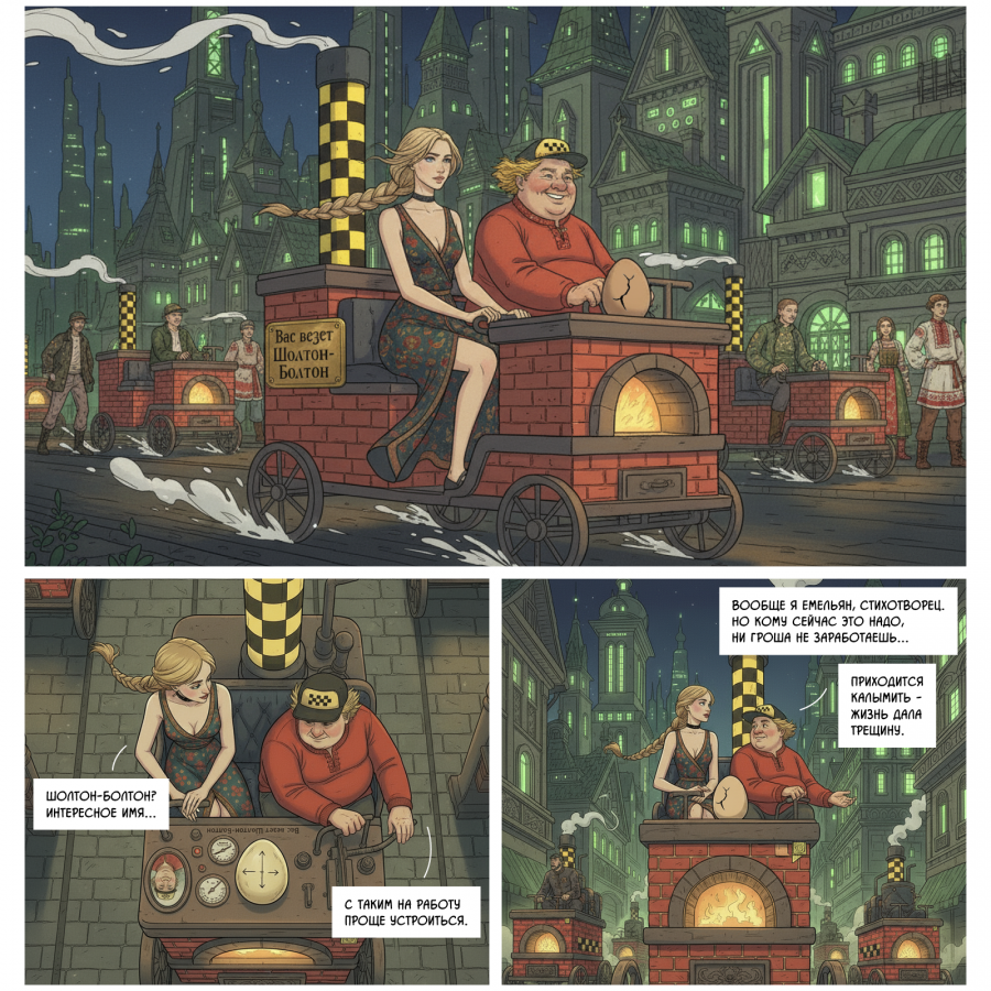 Нейрокомикс от агентства Prophet