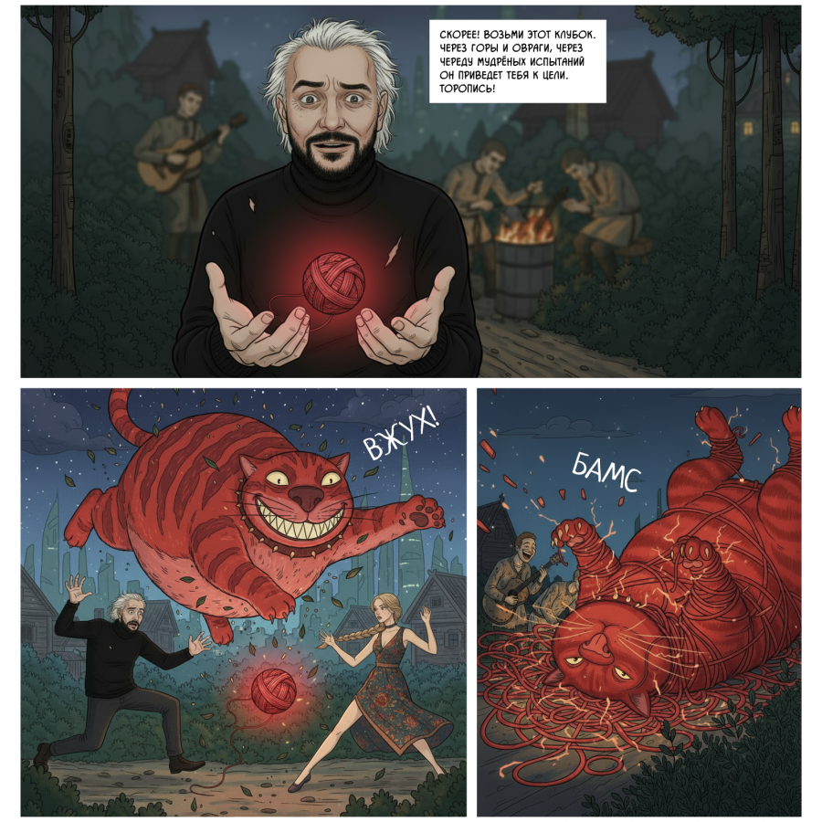 Нейрокомикс от агентства Prophet