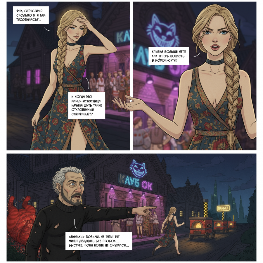 Нейрокомикс от агентства Prophet