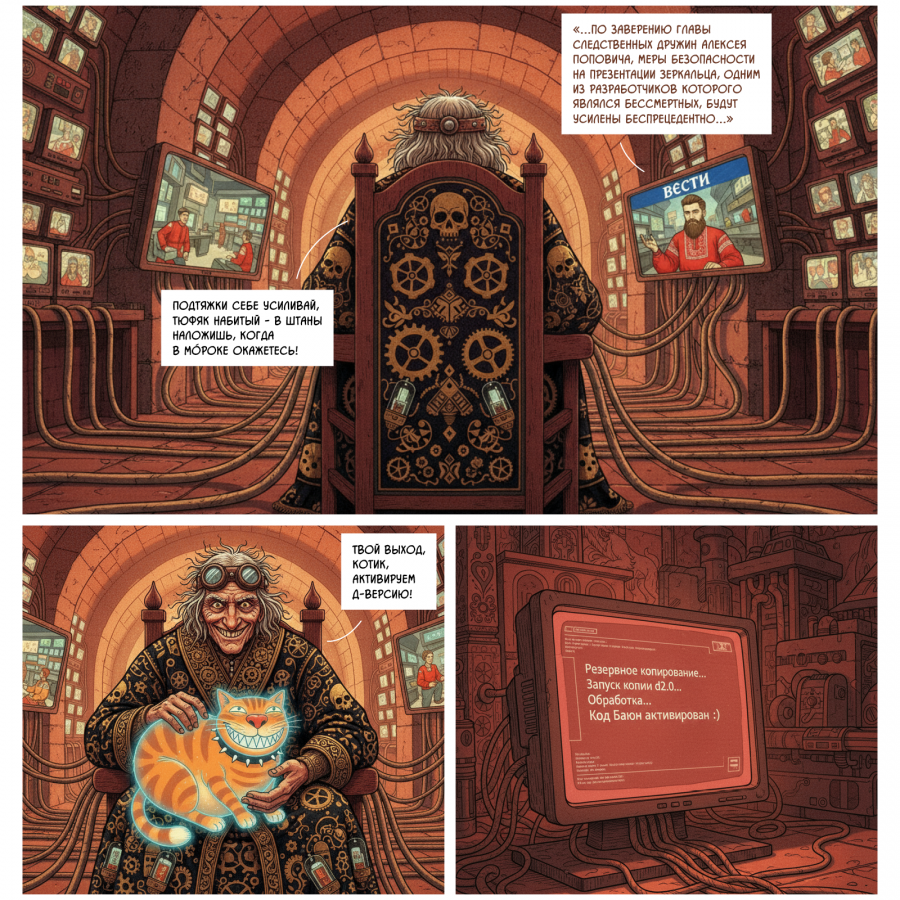 Нейрокомикс от агентства Prophet