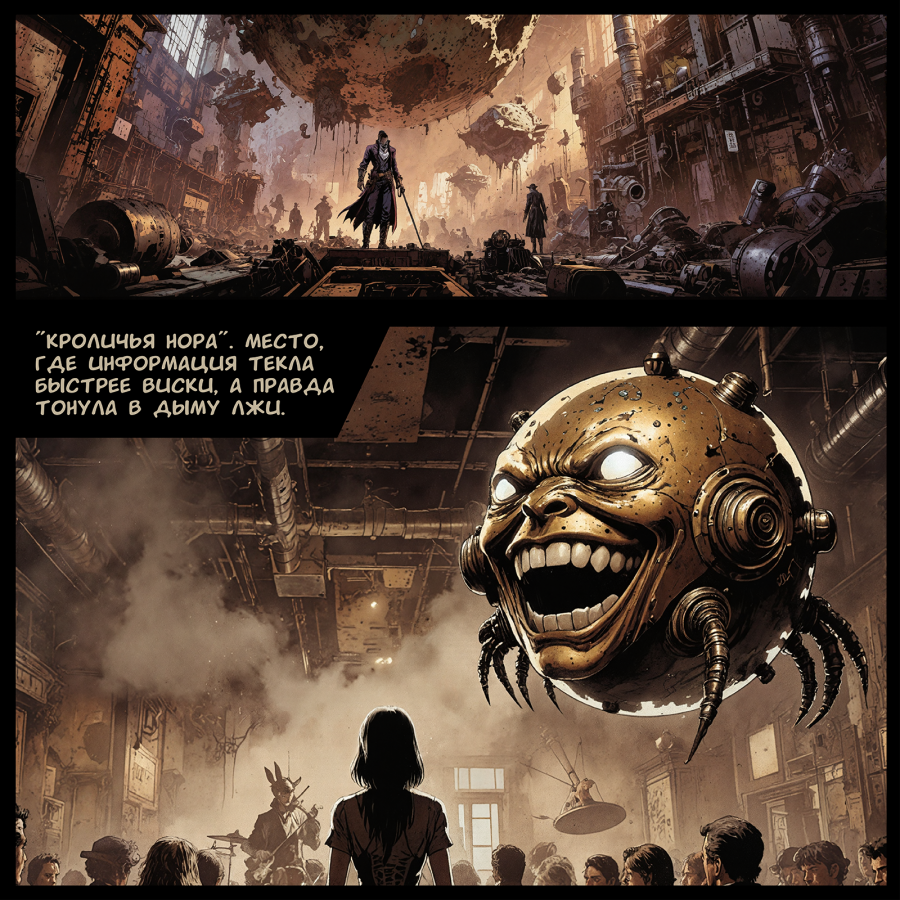 Нейрокомикс от MaxCreative and Co