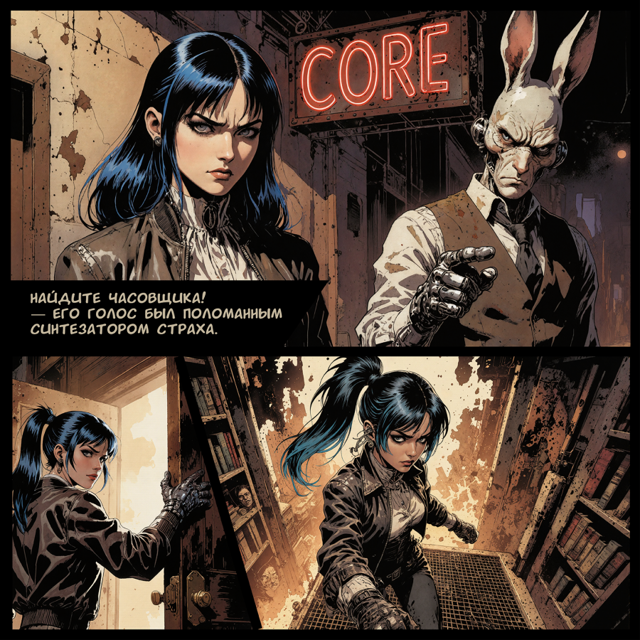 Нейрокомикс от MaxCreative and Co