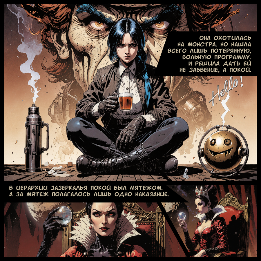 Нейрокомикс от MaxCreative and Co