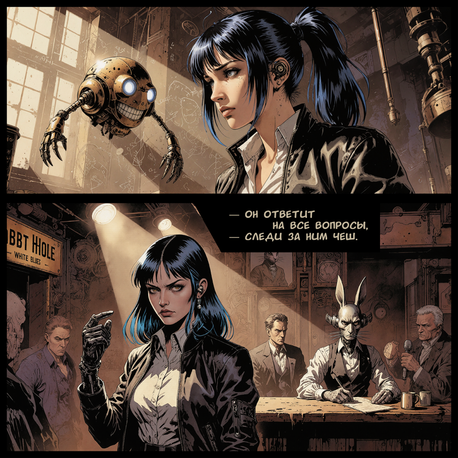 Нейрокомикс от MaxCreative and Co