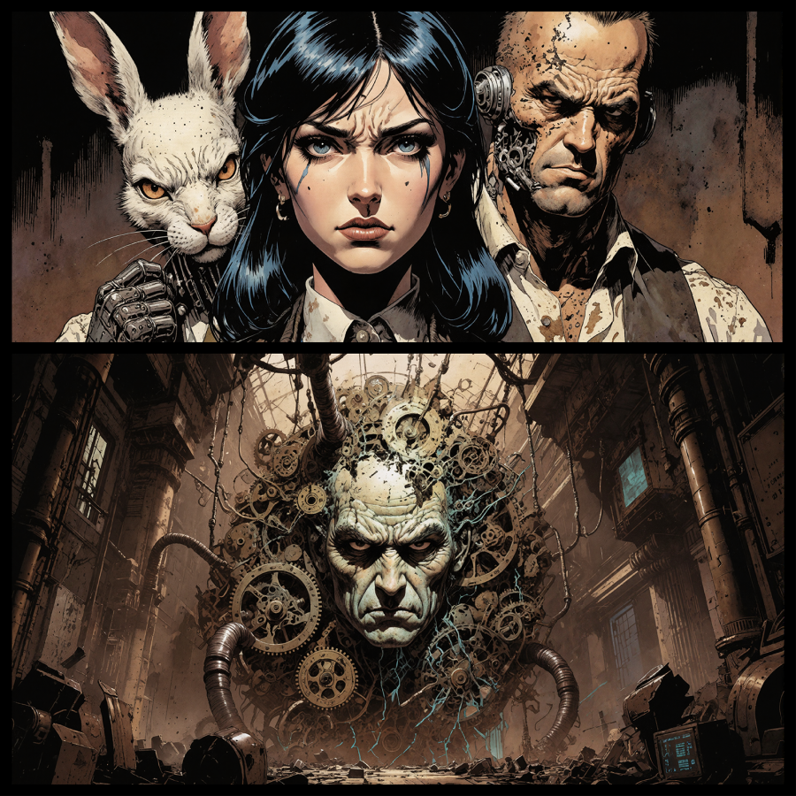 Нейрокомикс от MaxCreative and Co