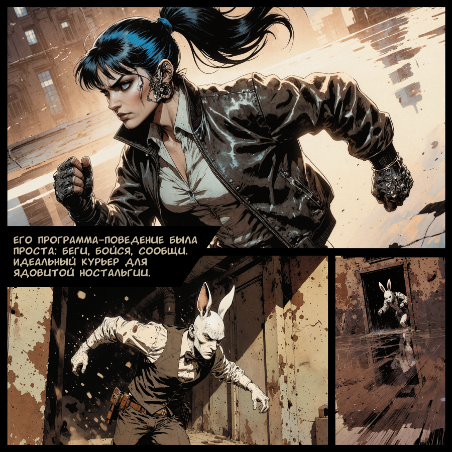 Нейрокомикс от MaxCreative and Co