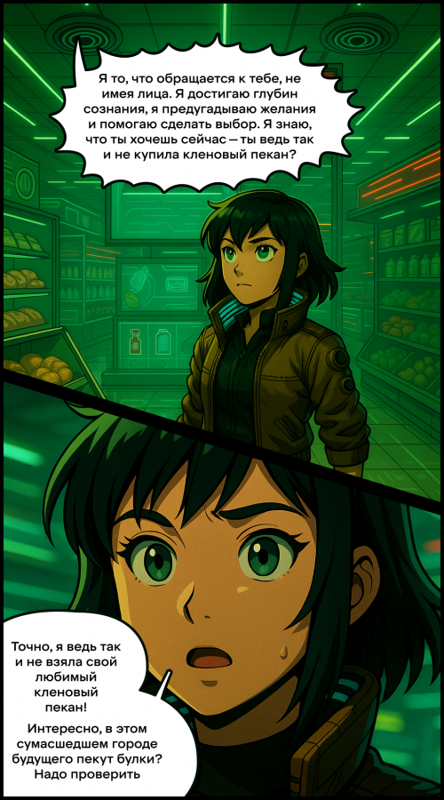 Нейрокомикс от X5 Media и GREATIVE