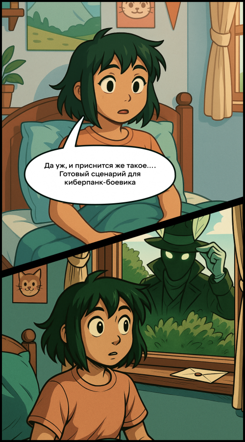 Нейрокомикс от X5 Media и GREATIVE