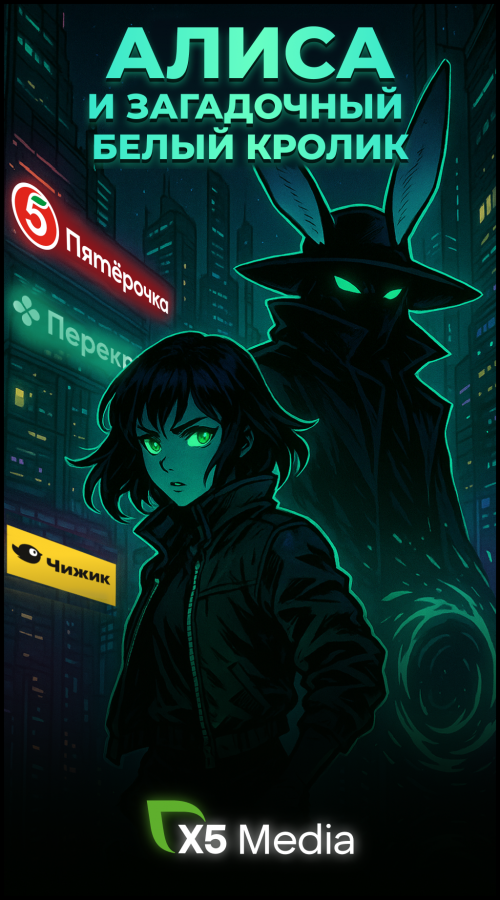 Нейрокомикс от X5 Media и GREATIVE