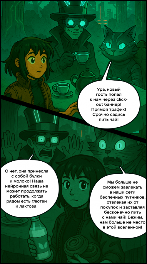 Нейрокомикс от X5 Media и GREATIVE