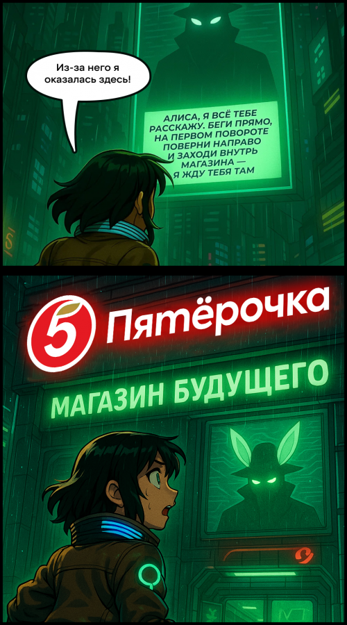 Нейрокомикс от X5 Media и GREATIVE