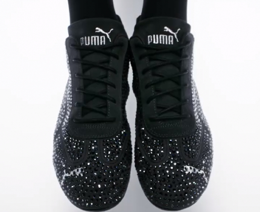 Puma и Swarovski инкрустировали кроссовки пятью тысячами кристаллов