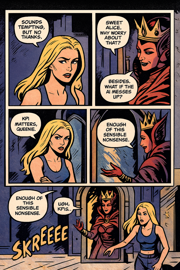 Нейрокомикс от RTBSape: «Алиса и еще один вторник»