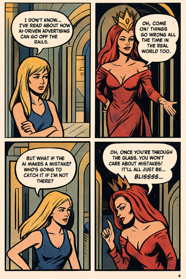 Нейрокомикс от RTBSape: «Алиса и еще один вторник»